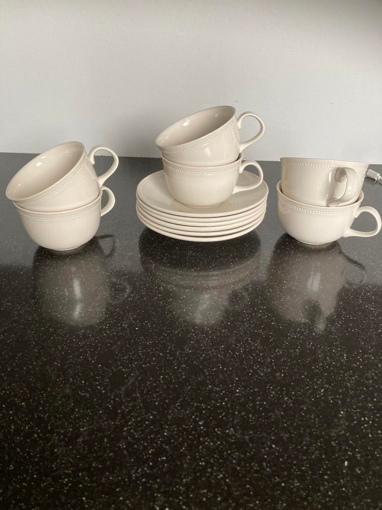 Royal Stafford kop en schotels, serie Pearl, Ophalen of Verzenden