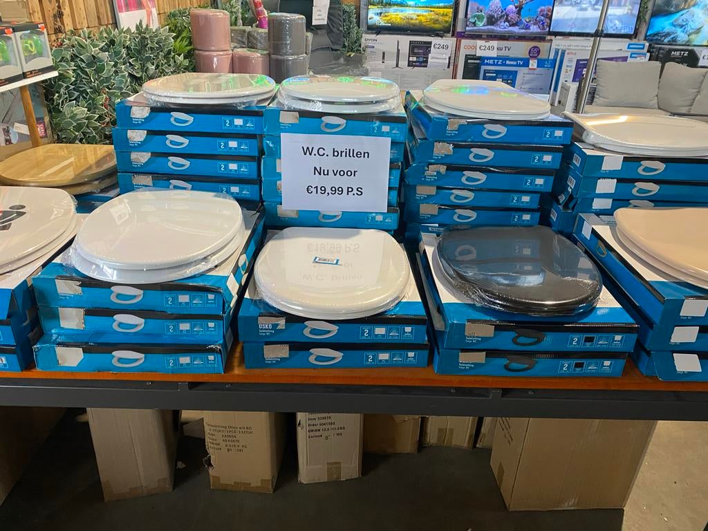 W.C. brillen, -, -, Nieuw, Toilet