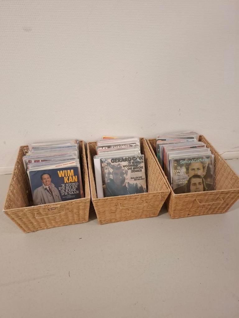 Grote partij van 223 singles, mix van nl en top 40, Cd's en Dvd's, Cd Singles, 6 singles of meer, Ophalen, Gebruikt, Nederlandstalig