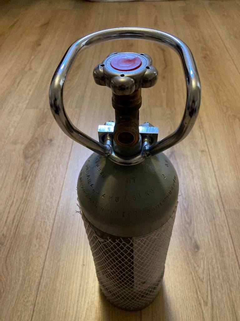CO2 fles 2 kg, Ophalen, Gebruikt, Filter of Co2