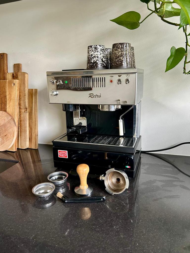 Quickmill 835 retro, Ophalen, Espresso apparaat