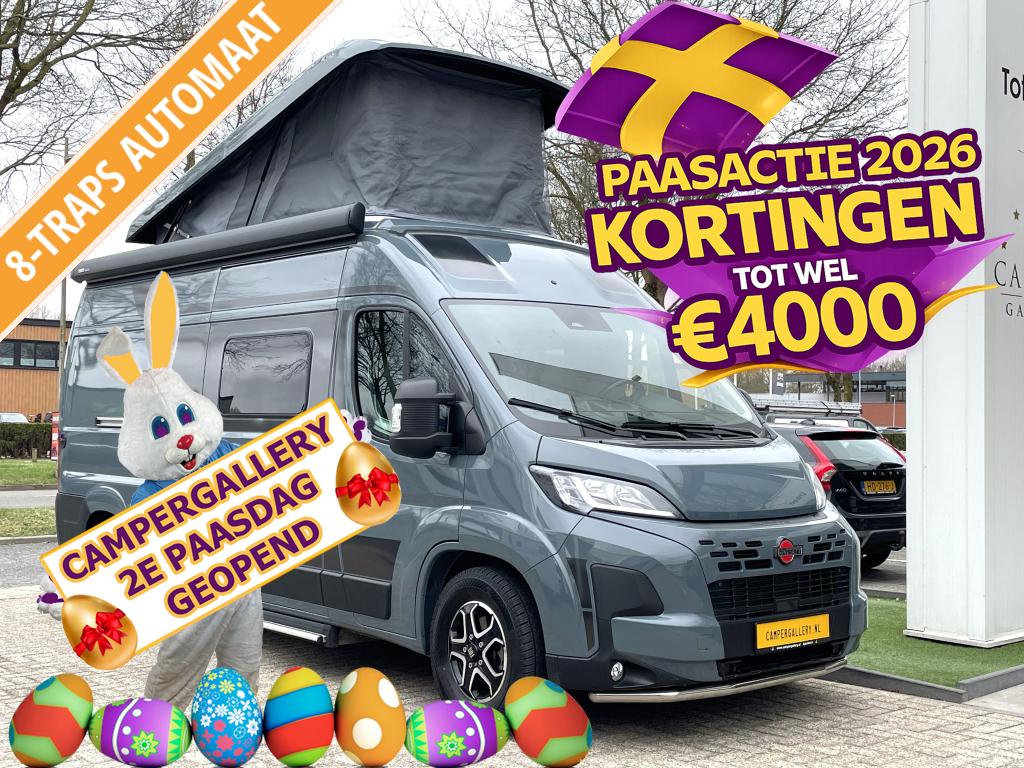 Bürstner Campeo C 600 8TR AUT DWARSBED HEFDAK 2025 FIAT 8 !, Automaat, Ringverwarming, Fiat, Bedrijf