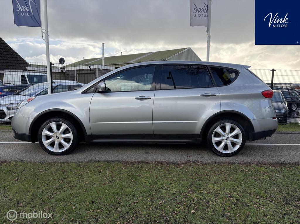 Subaru Tribeca 3.0R Executive 4WD | 7 Persoons | Leer |, Automaat, Gebruikt, Zwart, 2000 kg