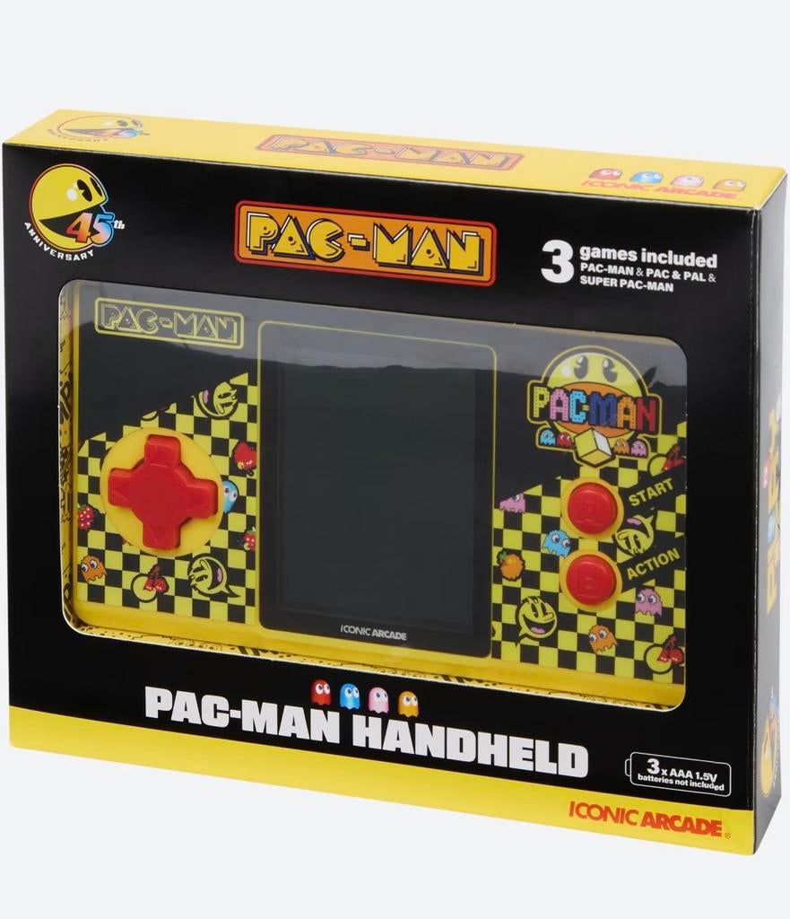 Pac-Man handheld spelcomputer, Spelcomputers en Games, Spelcomputers | Overige, Ophalen of Verzenden, Nieuw