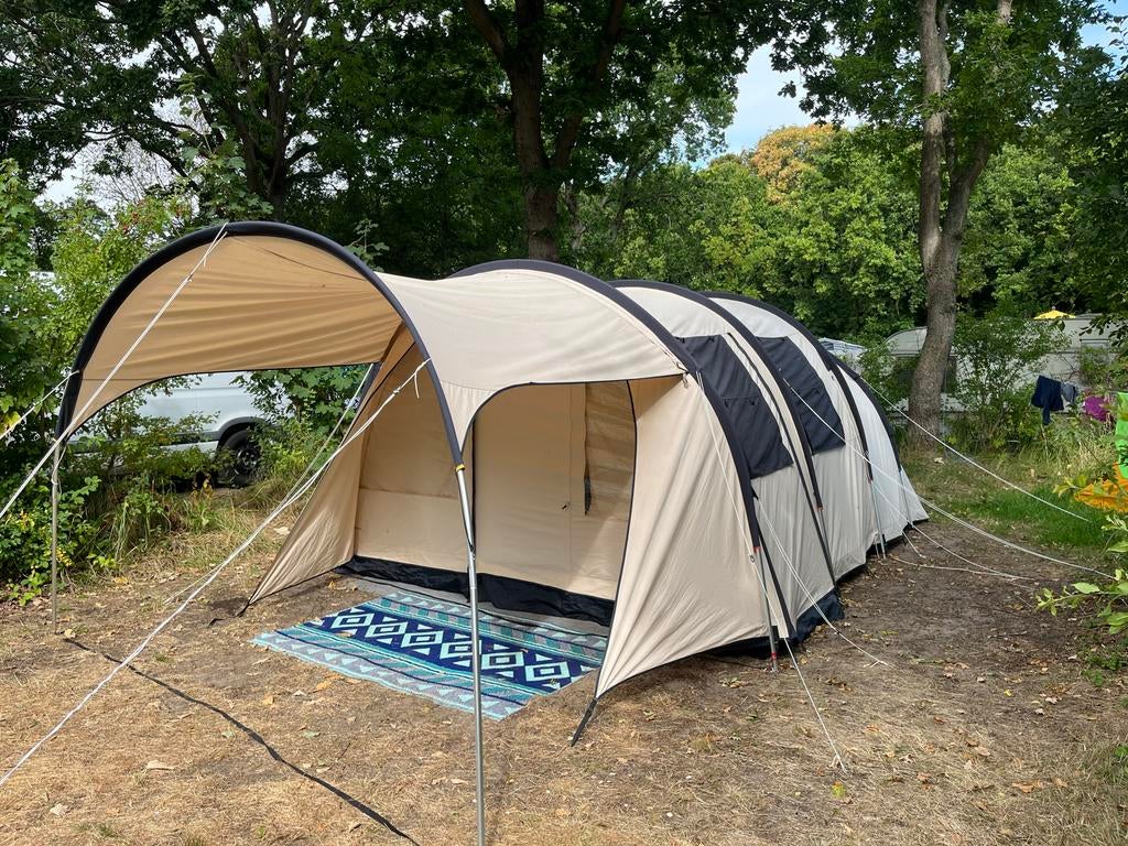 Obelink Porto Ercole tunneltent - Ruime en comfortabele tent, Caravans en Kamperen, Tenten, Ophalen of Verzenden, Gebruikt, Tot en met 4