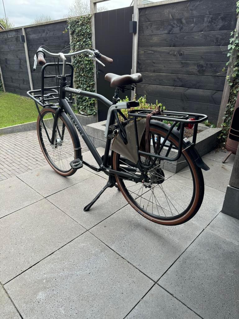 Gazelle heavy duty heren maat 59, 56 cm of meer, Ophalen, Gebruikt, Versnellingen