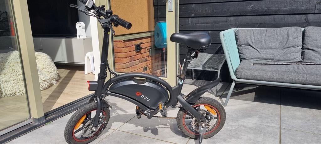 DYU Opvouwbare Elektrische Fiets - Compact en Handig, Fietsen en Brommers, Fietsen | Vouwfietsen, Zo goed als nieuw, Overige merken
