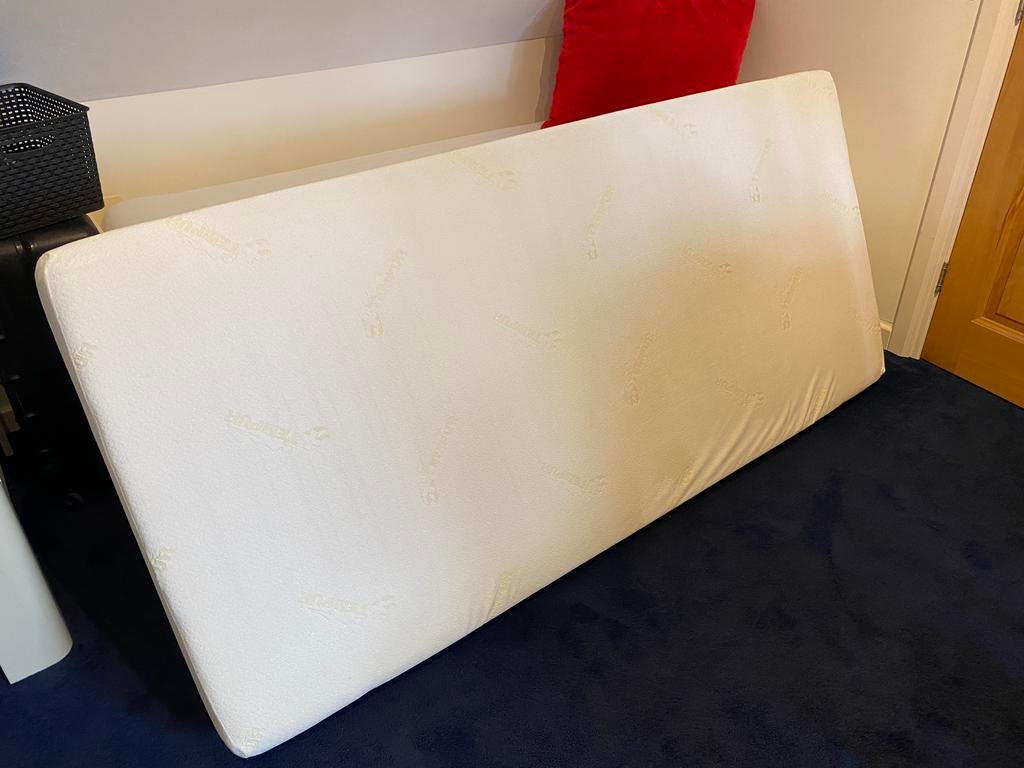 Tempur traagschuimmatras - 2 afuks - goede staat, Ophalen, Gebruikt, 90 cm, Eenpersoons