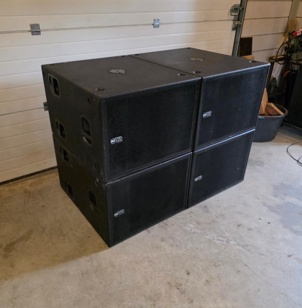 RCF TTS 18-A subwoofer/ basskast, Overige merken, Gebruikt, Subwoofer, Ophalen of Verzenden