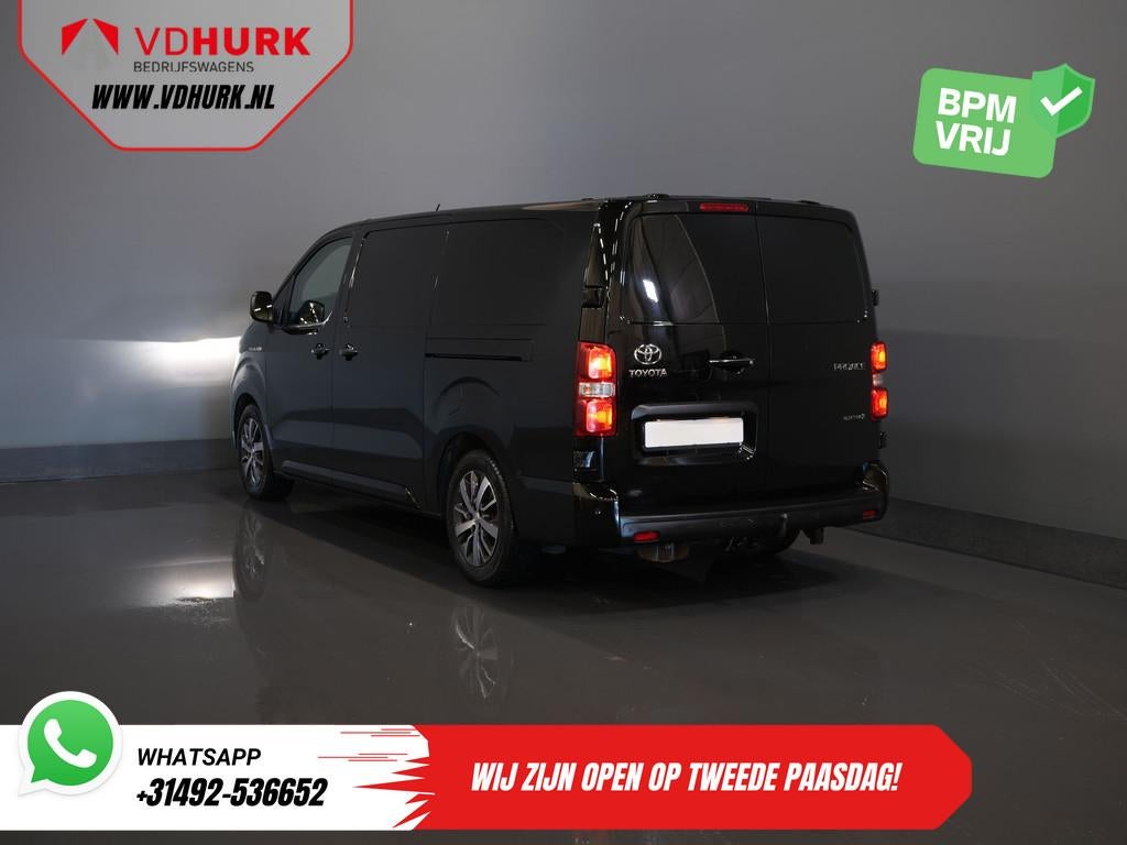 Toyota PROACE Electric Worker 75Kwh L3 345km WLTP Snellader/, Auto's, Bestelauto's, 136 pk, Gebruikt, Parkeersensor, Leder en Stof