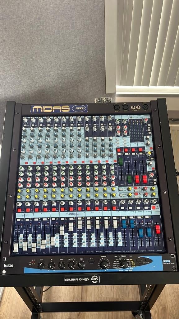 Venice Midas 160, Muziek en Instrumenten, Mengpanelen, Ophalen, Zo goed als nieuw, 20 kanalen of meer