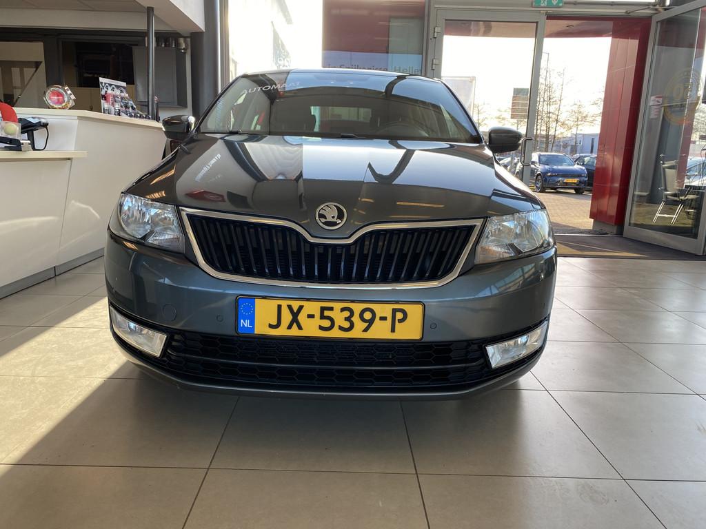 Skoda Rapid Spaceback 1.2 TSI Greentech JOY Automaat, Panora, 12 maanden, Stof, Gebruikt, Euro 6