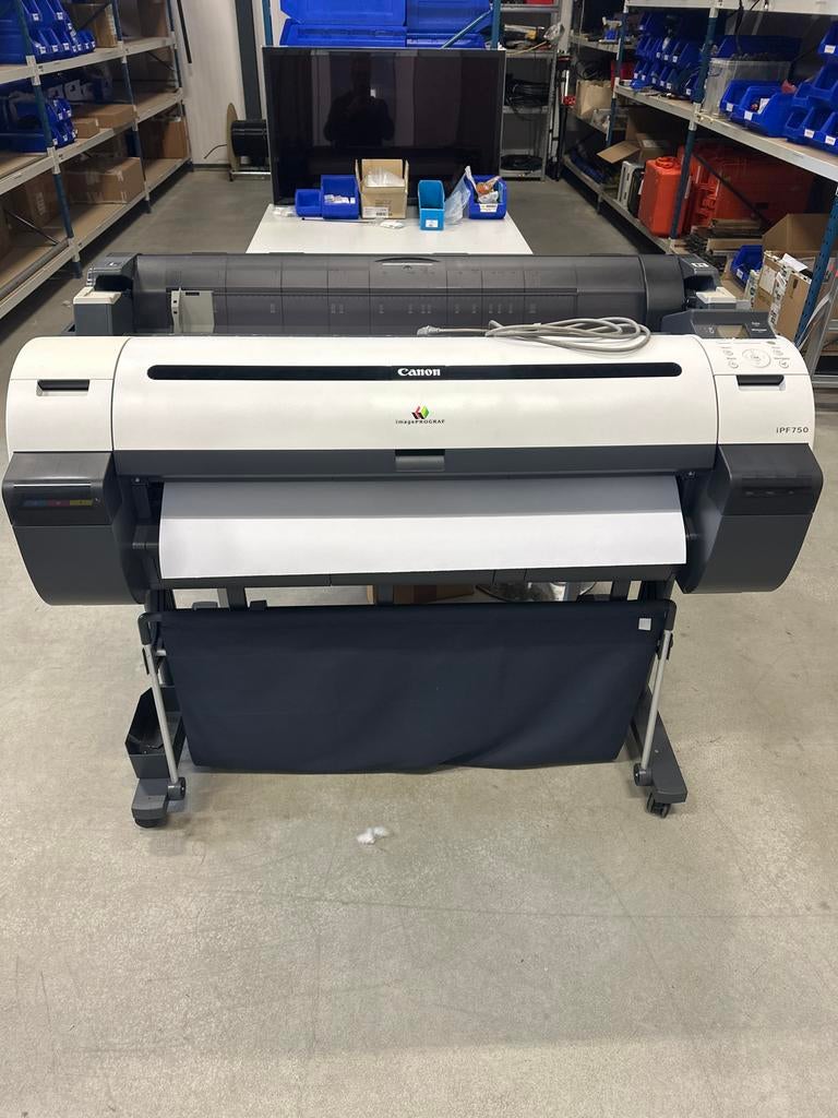 Canon imagePROGRAF iPF750 grootformaat plotter printer, Computers en Software, Ophalen, Gebruikt, Printer, Inkjetprinter