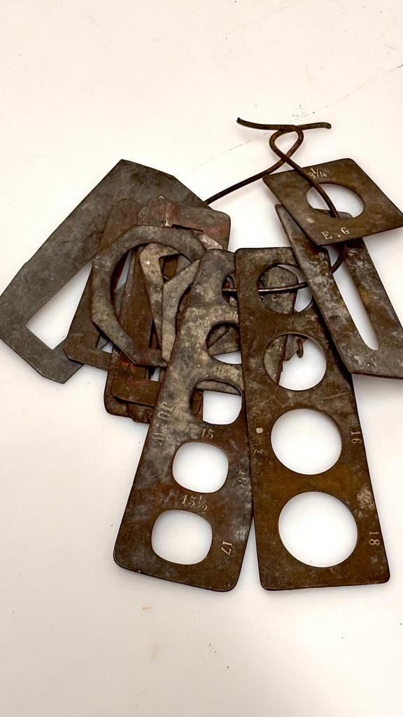 Oude afteken schabloonen (goudsmid eeelsmid), Ophalen of Verzenden