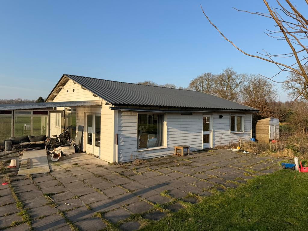 Zeer grote Chalet/mantelzorg woning, Huizen en Kamers, Recreatiewoningen te koop, 120 m², Bungalow, Verkoop zonder makelaar, Drenthe