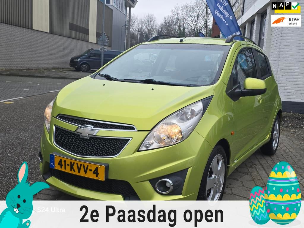 Chevrolet Spark 1.2 16V LT*2r eigenaar*nap*apk*airco*zeer ne, Voorwielaandrijving, Gebruikt, 4 cilinders, 82 pk