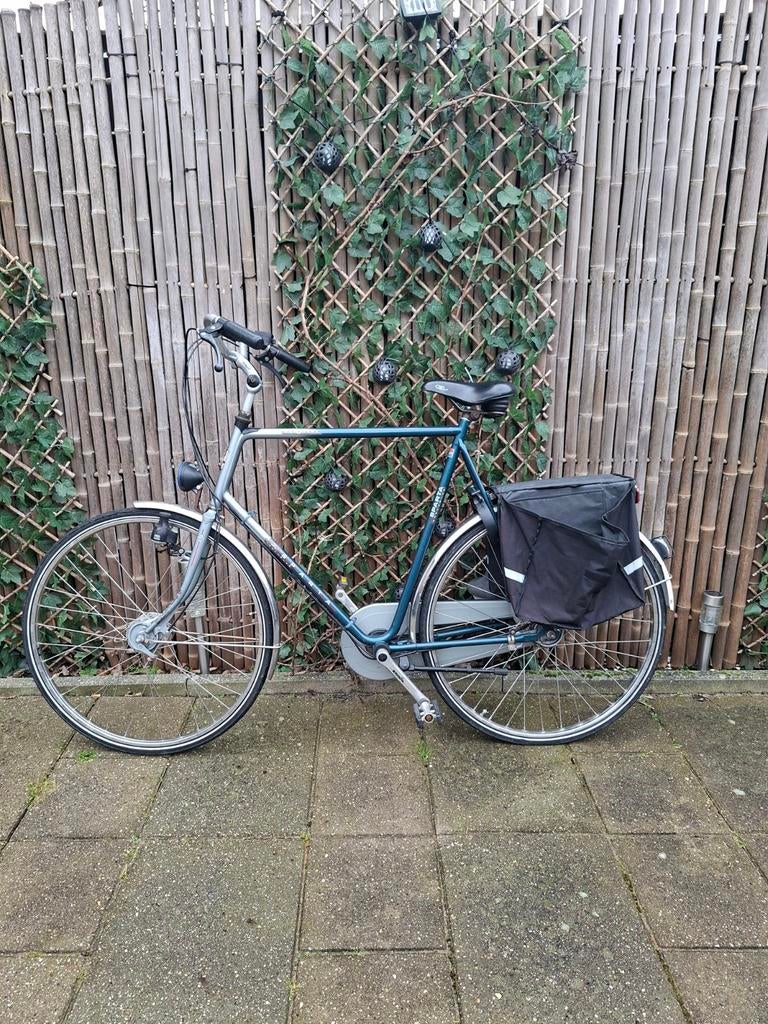 Sparta somerset heren fiets Hoog frame 66 cm met slot, 65 cm of meer, Ophalen, Sparta, Versnellingen