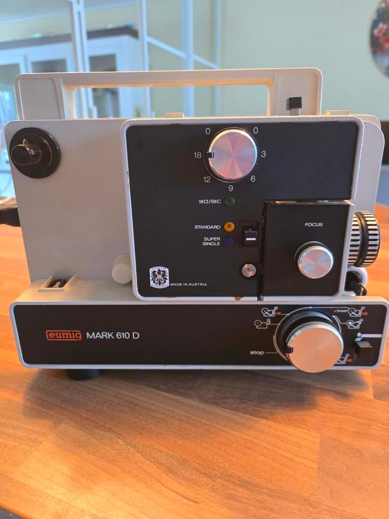 Eumig Mark 610 D 8mm filmprojector - Made in Austria, Ophalen of Verzenden