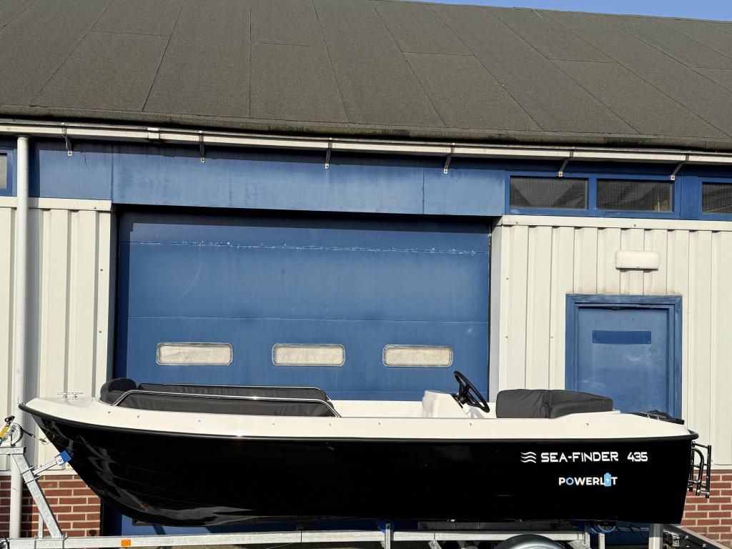 Nieuwe Seafinder 435 elektrische sloep vaarklaar!, Niet ingevuld, Tot 10 pk, Elektrisch, Niet ingevuld