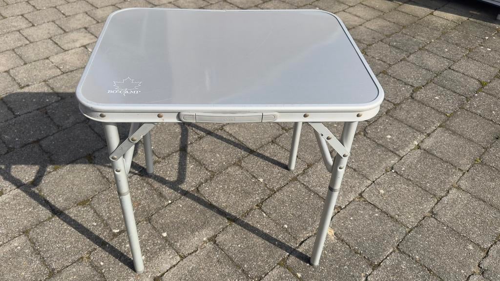 Bo-Camp premium 60 x 45 tafel, Caravans en Kamperen, Ophalen of Verzenden, Zo goed als nieuw, Campingtafel