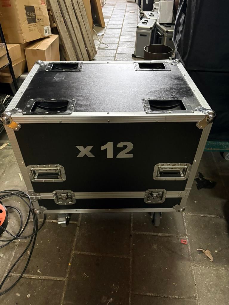 Flightcase voor 2 speakers Bieden, Ophalen, Wilnic, Zo goed als nieuw, Flightcase