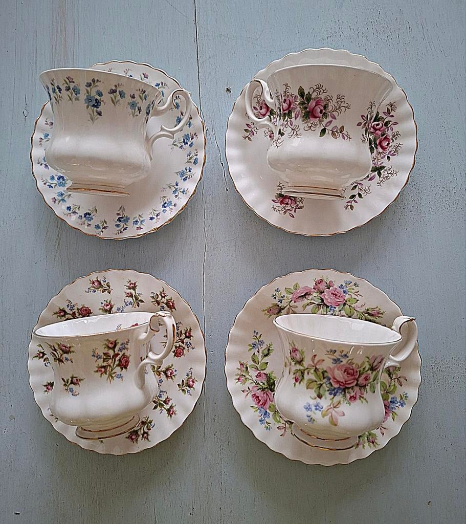 Royal Albert 4 kop en schotels, Ophalen of Verzenden