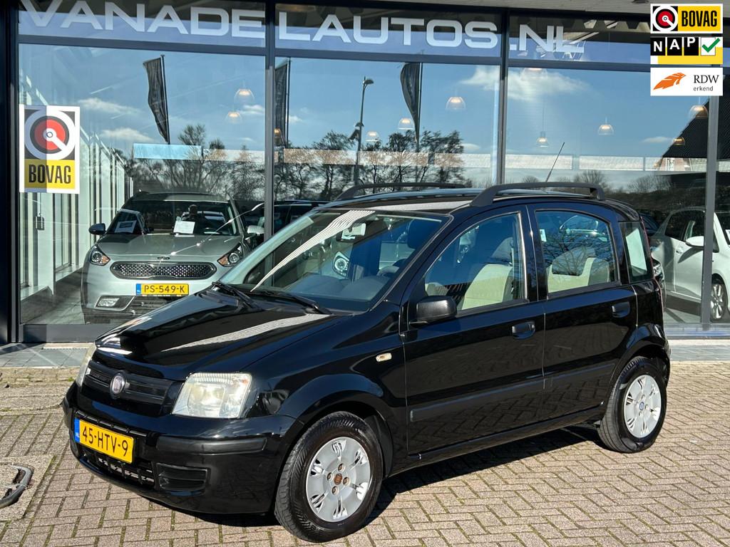 Fiat Panda 1.2 Edizione Cool Airco Elek.Pakket NAP NL-Auto D, Voorwielaandrijving, Stof, Gebruikt, Zwart