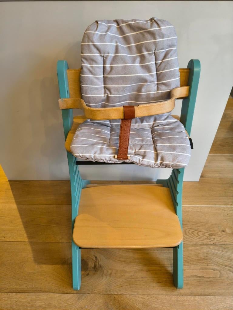 ikbendapper kinder meegroei stoel, Ophalen, Zo goed als nieuw, Meegroeistoel, Gordel(s)