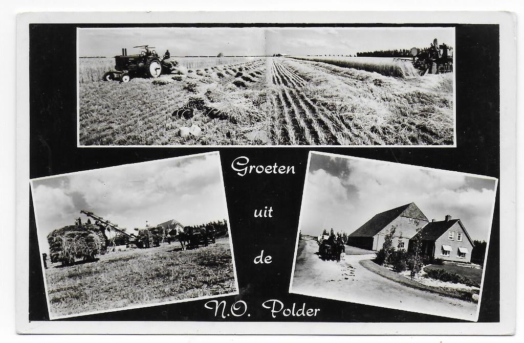 Noord Oost Polder  Ongelopen  Ansichtkaart     ( B7751), Verzenden, 1960 tot 1980, Ongelopen, Zeeland