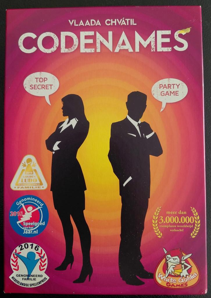 Codenames, Hobby en Vrije tijd, Gezelschapsspellen | Bordspellen, Nieuw, Een of twee spelers, Drie of vier spelers, Vijf spelers of meer