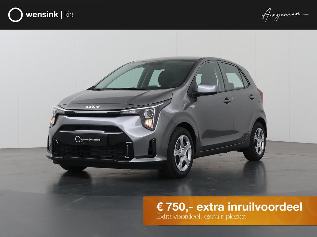 Kia Picanto 1.0 DPI DynamicLine | Demo | Navigatie | Parkeer, Auto's, Voorwielaandrijving, Stof, 63 pk, 4 stoelen