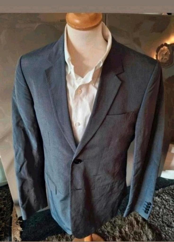 Burberry London linnen/zijde kostuum, maat 48, nieuwstaat., Burberry London, Maat 48/50 (M), Ophalen of Verzenden, Zo goed als nieuw