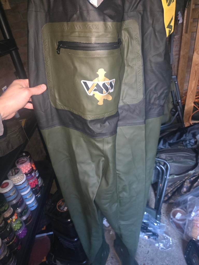 Vass waadpak hoge kwaliteit voor karpervissen - Maat 42, Watersport en Boten, Ophalen of Verzenden, Zo goed als nieuw, Overige typen