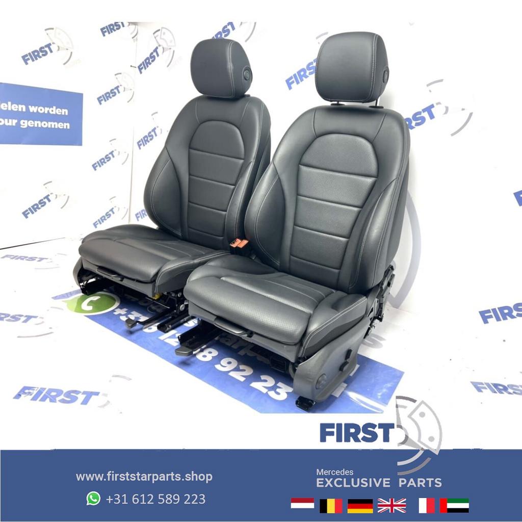 W205 AMG LINE INTERIEUR Mercedes C Klasse 2020 STOELEN Leder