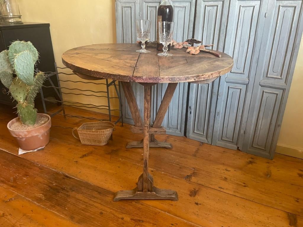 Wijnproeftafel Table Vigneron Klaptafel Bijzettafel Frans, Ophalen