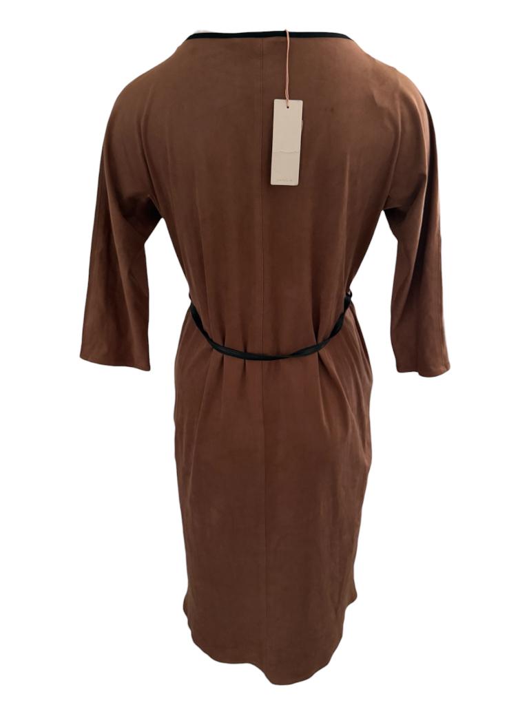 Vanilia jurk NIEUW XS, Bruin, Nieuw, Ophalen of Verzenden, Maat 34 (XS) of kleiner