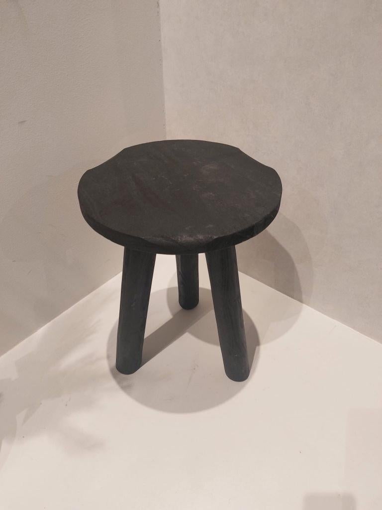 Angus Kruk Mango Hout Zwart 4x beschikbaar, Ophalen, Nieuw, Hout