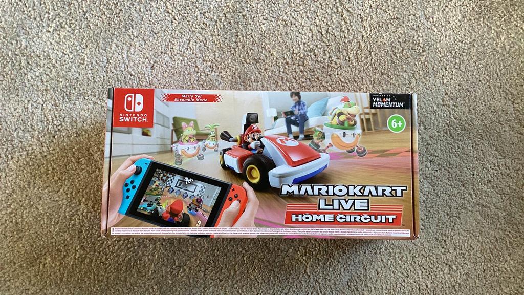 Mario kart live home circuit 100€, Verzenden, 1 speler, Racen en Vliegen, Zo goed als nieuw