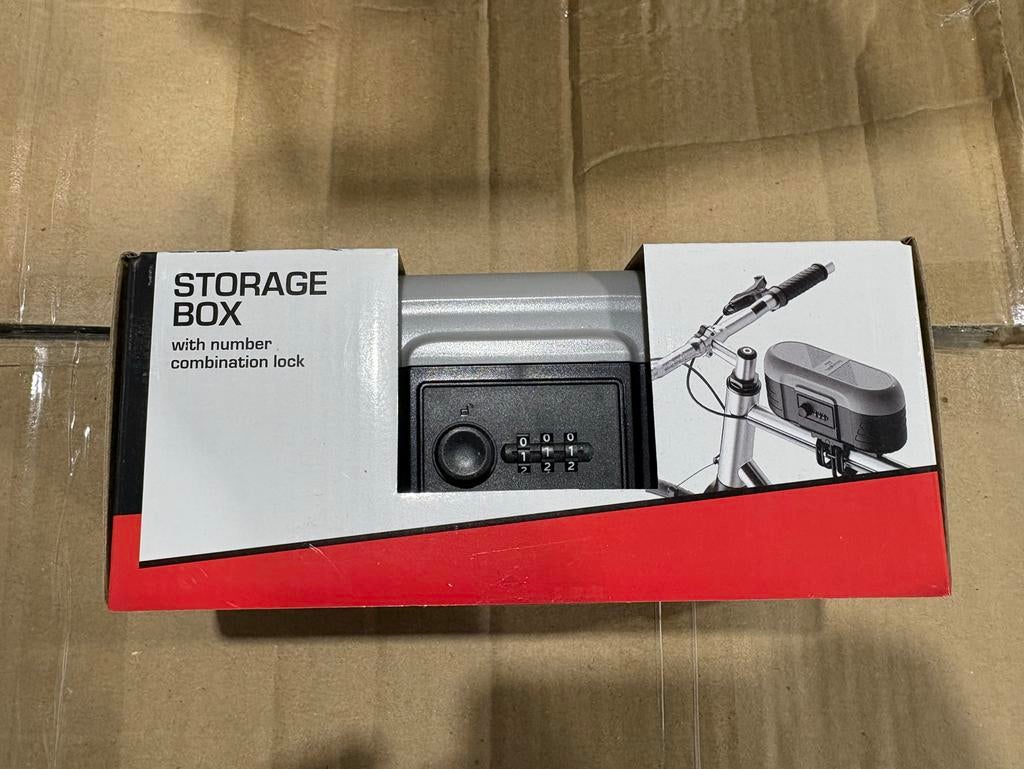 Walfort storage box cijferslot fiets, Fietsen en Brommers, Fietsaccessoires | Overige Fietsaccessoires, Verzenden, ., Wallfort