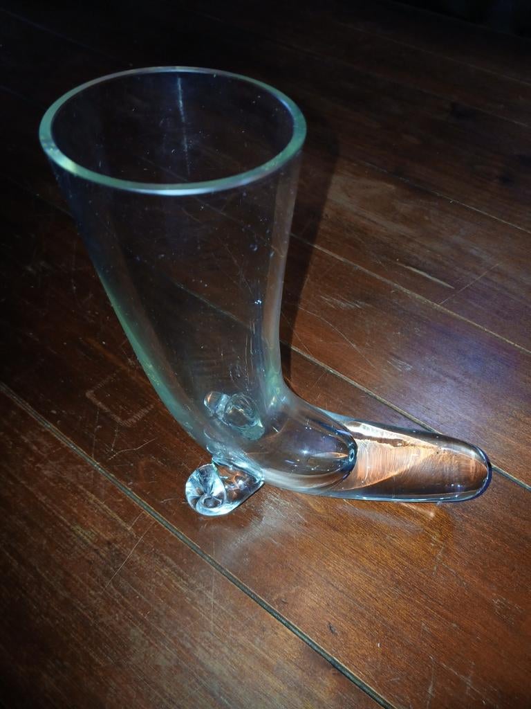 Drinkglas hoorn des overvloeds. Vintage, Ophalen of Verzenden