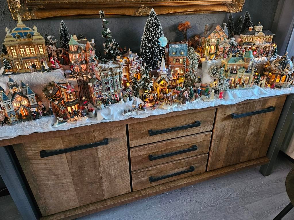 Lemax kerstdorp, Ophalen