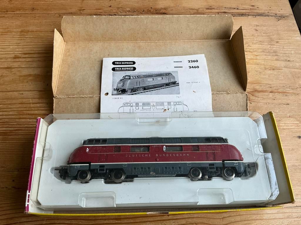 Trix express locomotief 2260., Trix, Ophalen of Verzenden, Zo goed als nieuw, Gelijkstroom