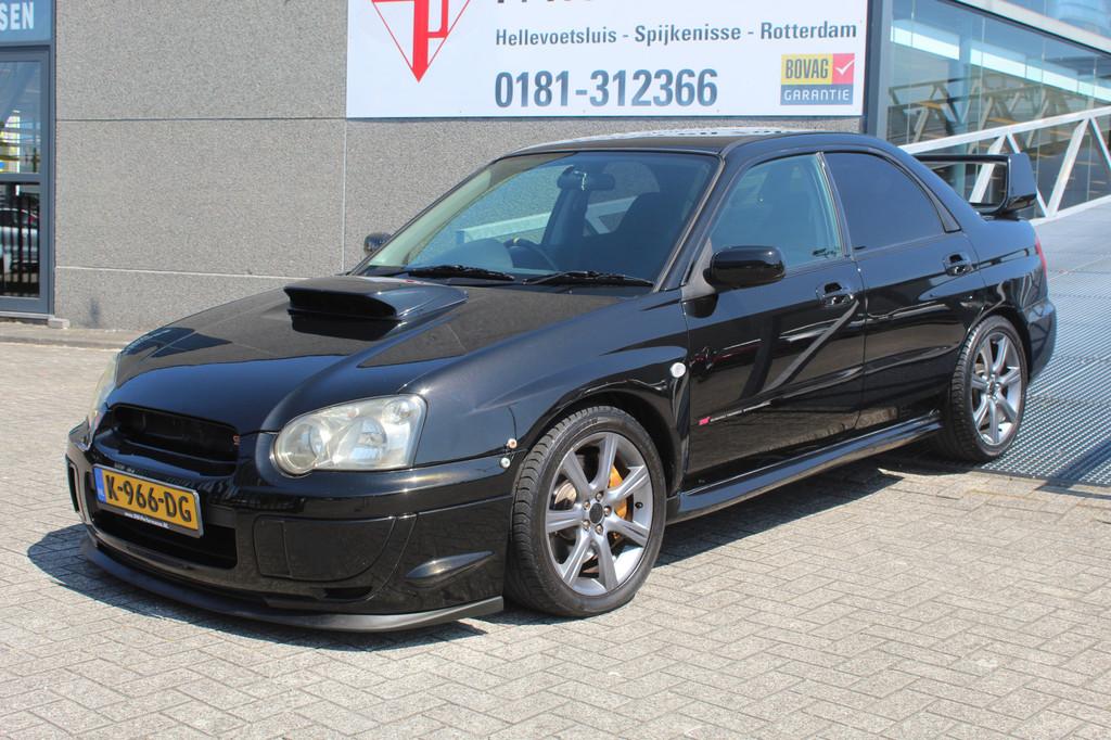 Subaru Impreza IMPREZA WRX STI Airco/Elektrische pakket/Lich, Auto's, Subaru, 12 maanden, Stof, Zwart, Grijs