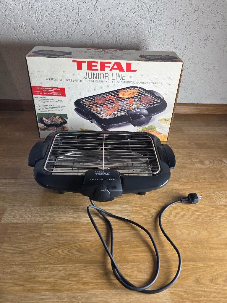 elektrische BBQ - Junior Line - TEFAL, Ophalen of Verzenden, Gebruikt, Tefal