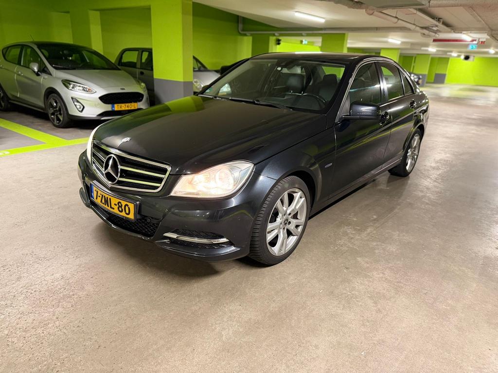 Mercedes-Benz C-Klasse C220cdi BE Aut7 2011 Grijs, Auto's, Achterwielaandrijving, 1800 kg, 4 cilinders, Diesel