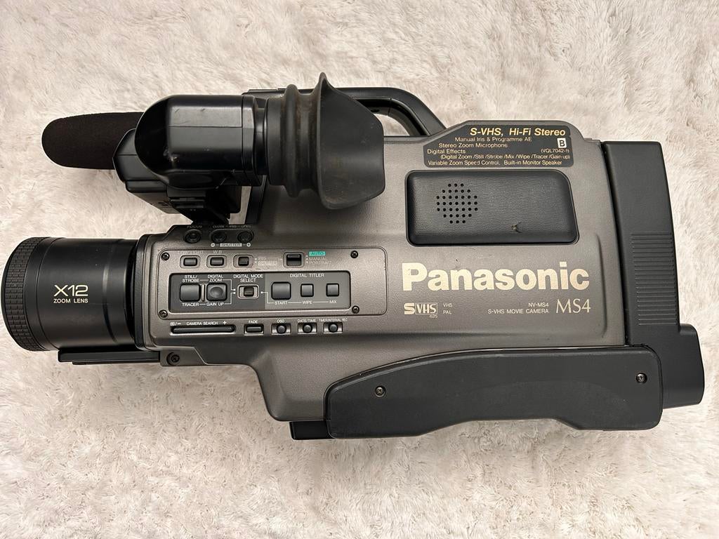 Panasonic Super VHS Videocamera, Ophalen of Verzenden, VHS of SVHS, Camera