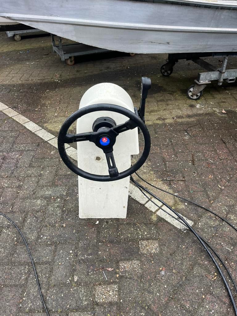 Stuurconsole polyester met stuursysteem en schakelkast, Ophalen of Verzenden, Zo goed als nieuw