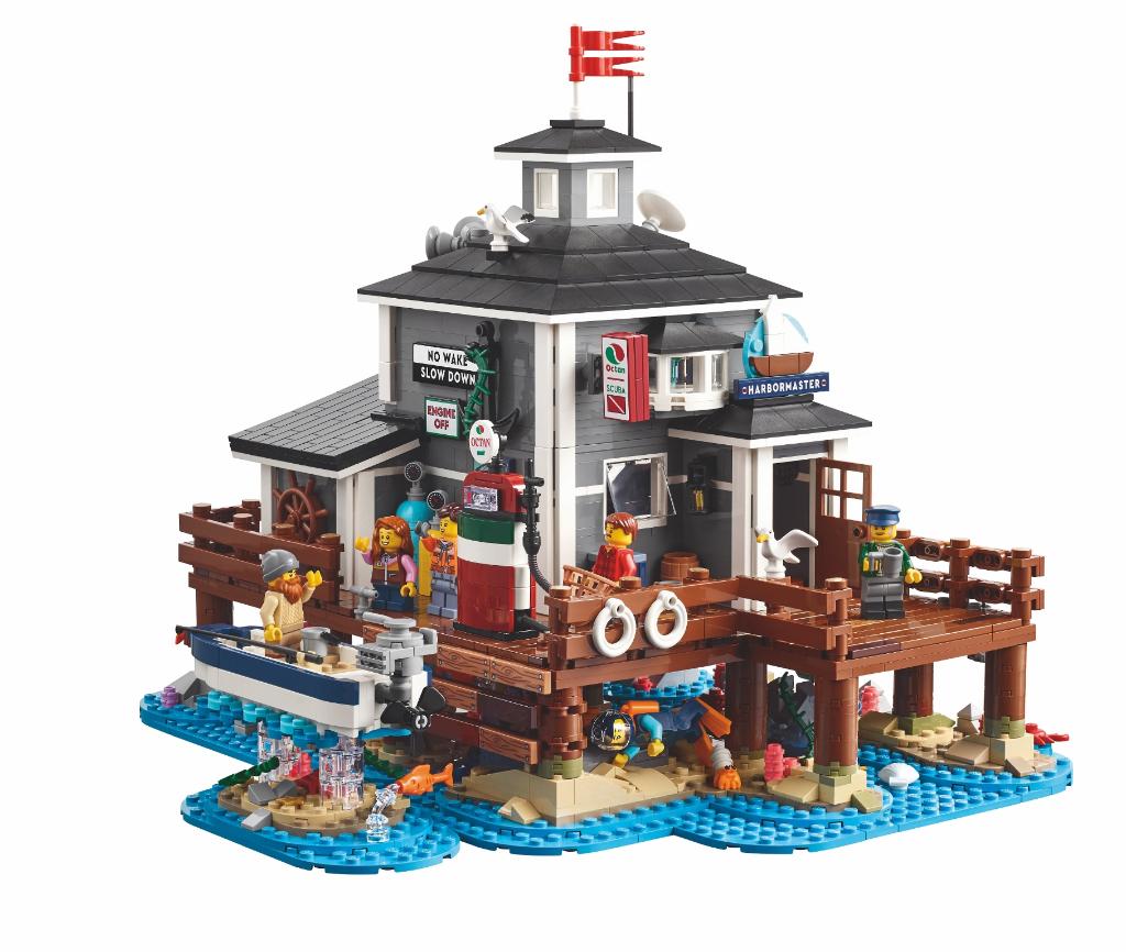 Lego Bricklink 910040 Harbourmaster’s Office nieuw, Ophalen, Nieuw, Complete set, Lego