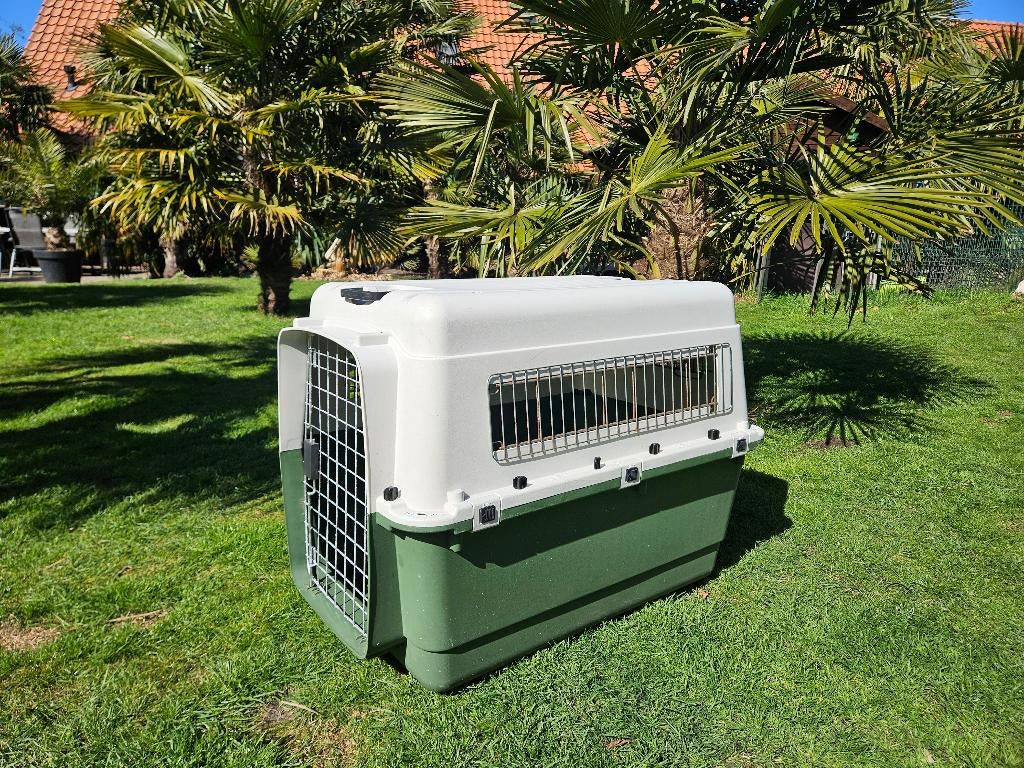 Grote transportbox / bench voor honden, Ophalen, Gebruikt