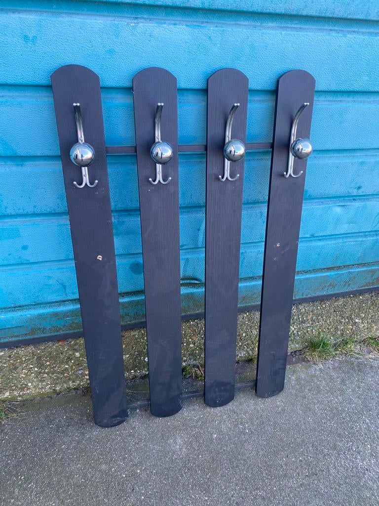 Kapstok ‘60 design Space Age, stevige staat, Huis en Inrichting, Woonaccessoires | Kapstokken, Gebruikt, Minder dan 100 cm, Hout